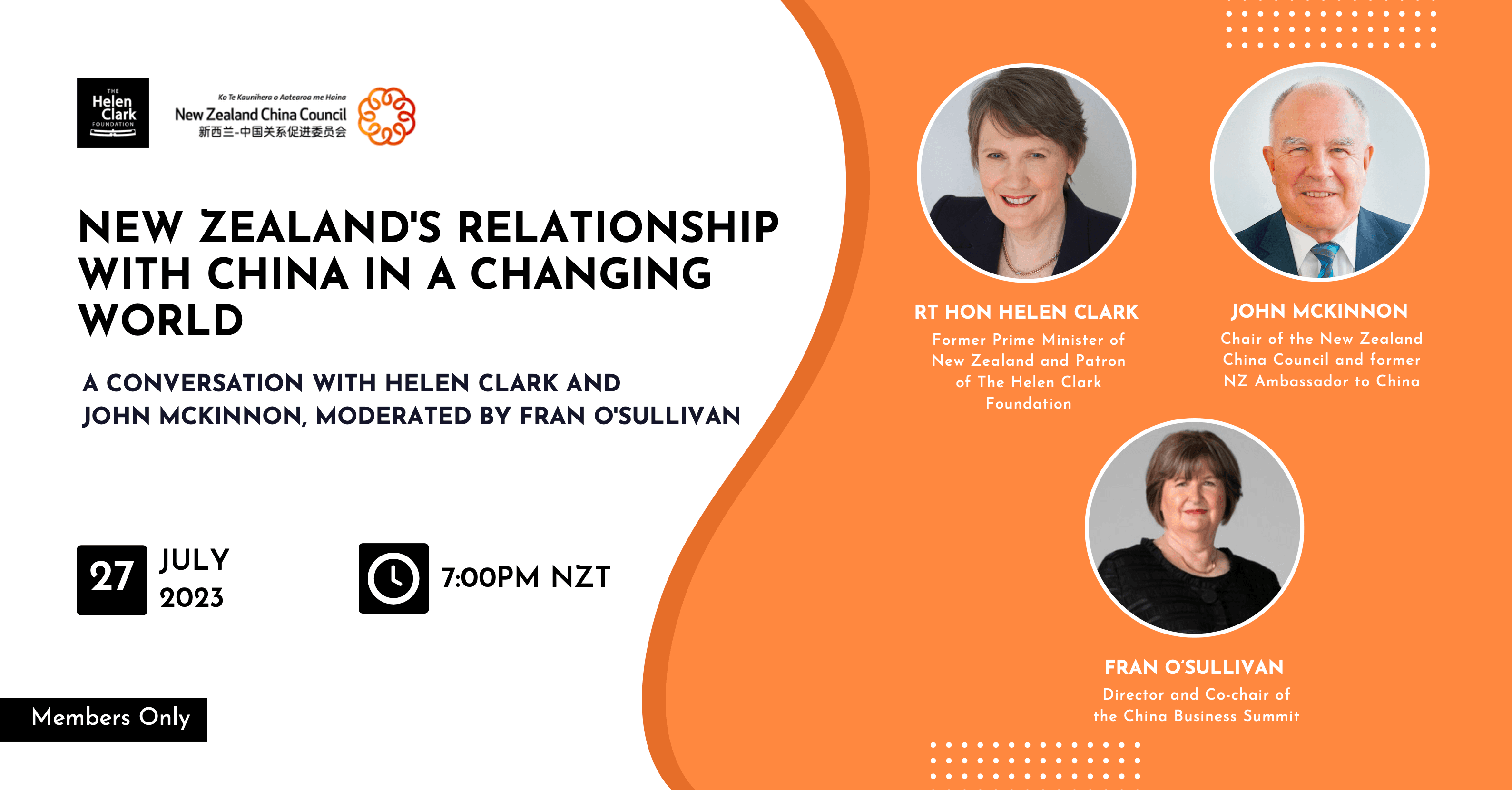 New Zealand’s relationship with China in a changing world