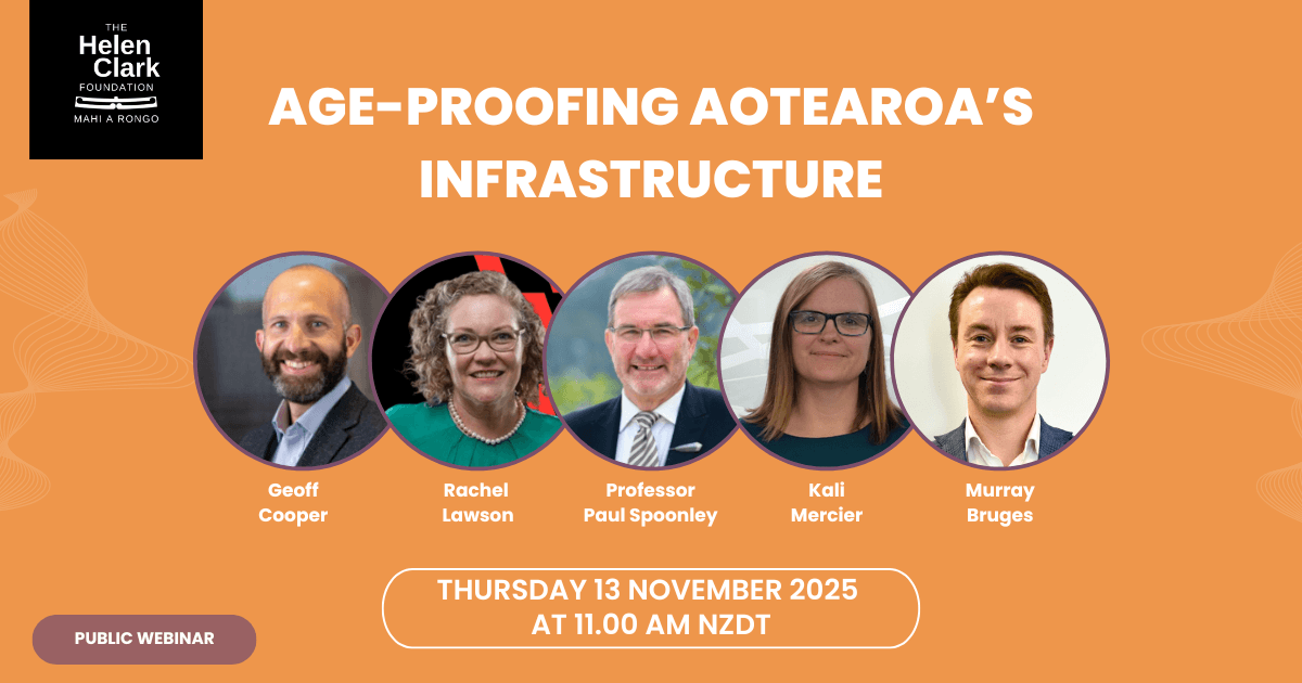 Age-proofing Aotearoa’s Infrastructure